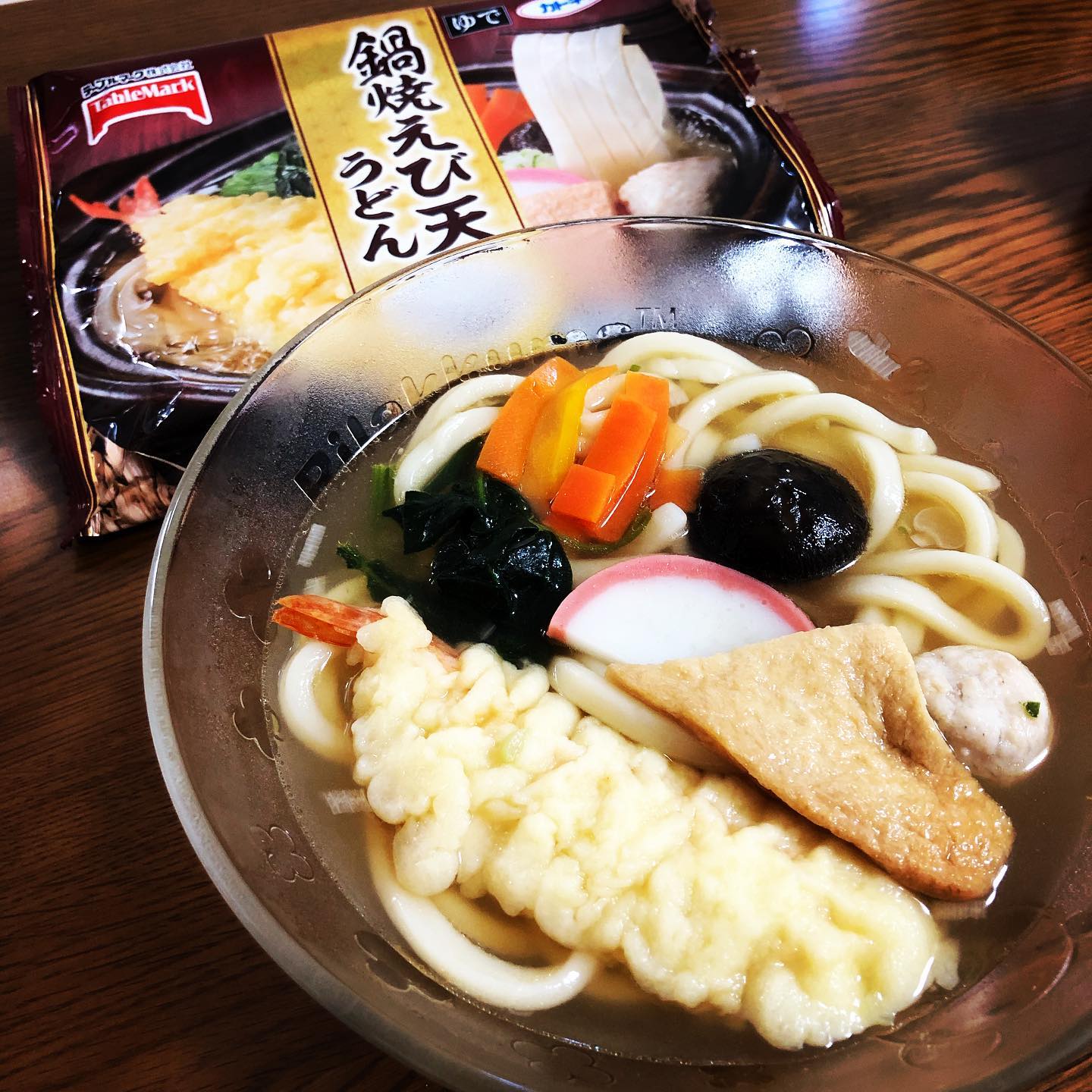 口コミ投稿：🌷🌷🌷🌷🌷🌷テーブルマーク様の鍋うどんをお試しさせていたました🌿簡単で美味しい鍋うどん…