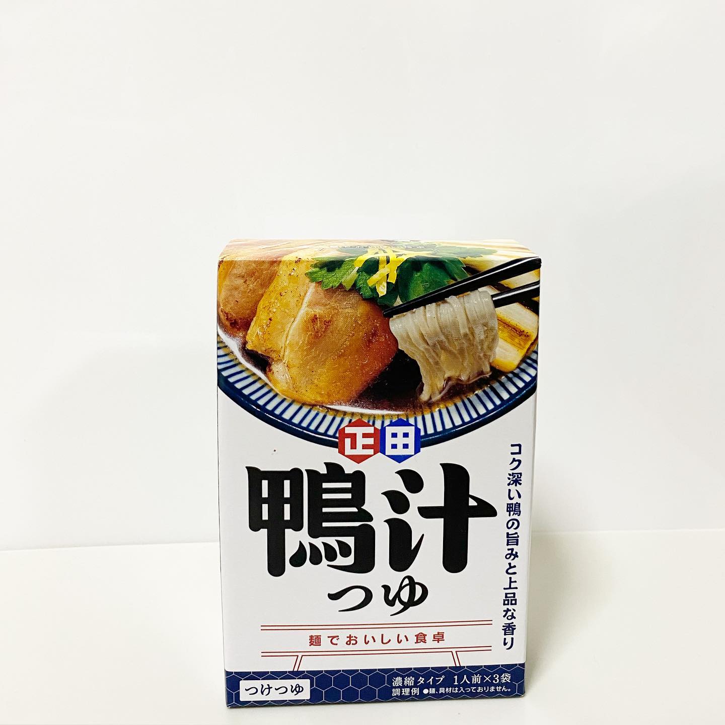 口コミ投稿：※・・・鴨汁つゆ・・・「 鴨汁つゆ 」を使って年越しそばを作りました １箱に３袋(3…