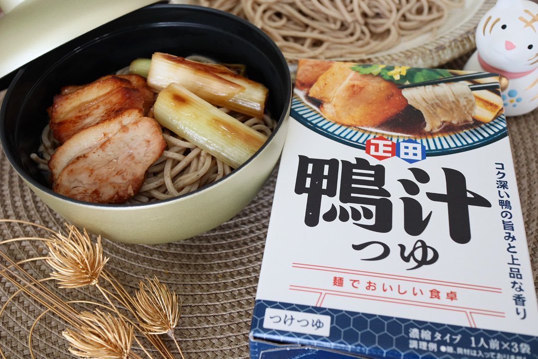 口コミ投稿：♡正田醤油様の麺でおいしい食卓「鴨汁つゆ」を使って、鴨そば🥢を作りました〜‪⸜♡⸝‍‬…