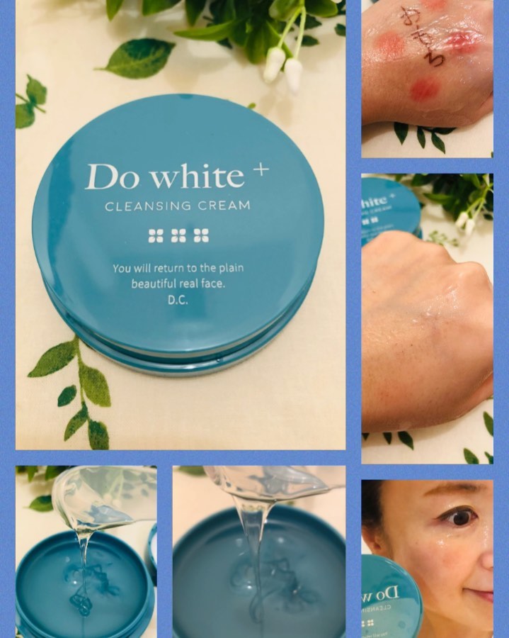 口コミ投稿：薬用天然クレンジング DoWhite +ドゥホワイトプラスを使ってみました。透明ジェルの…