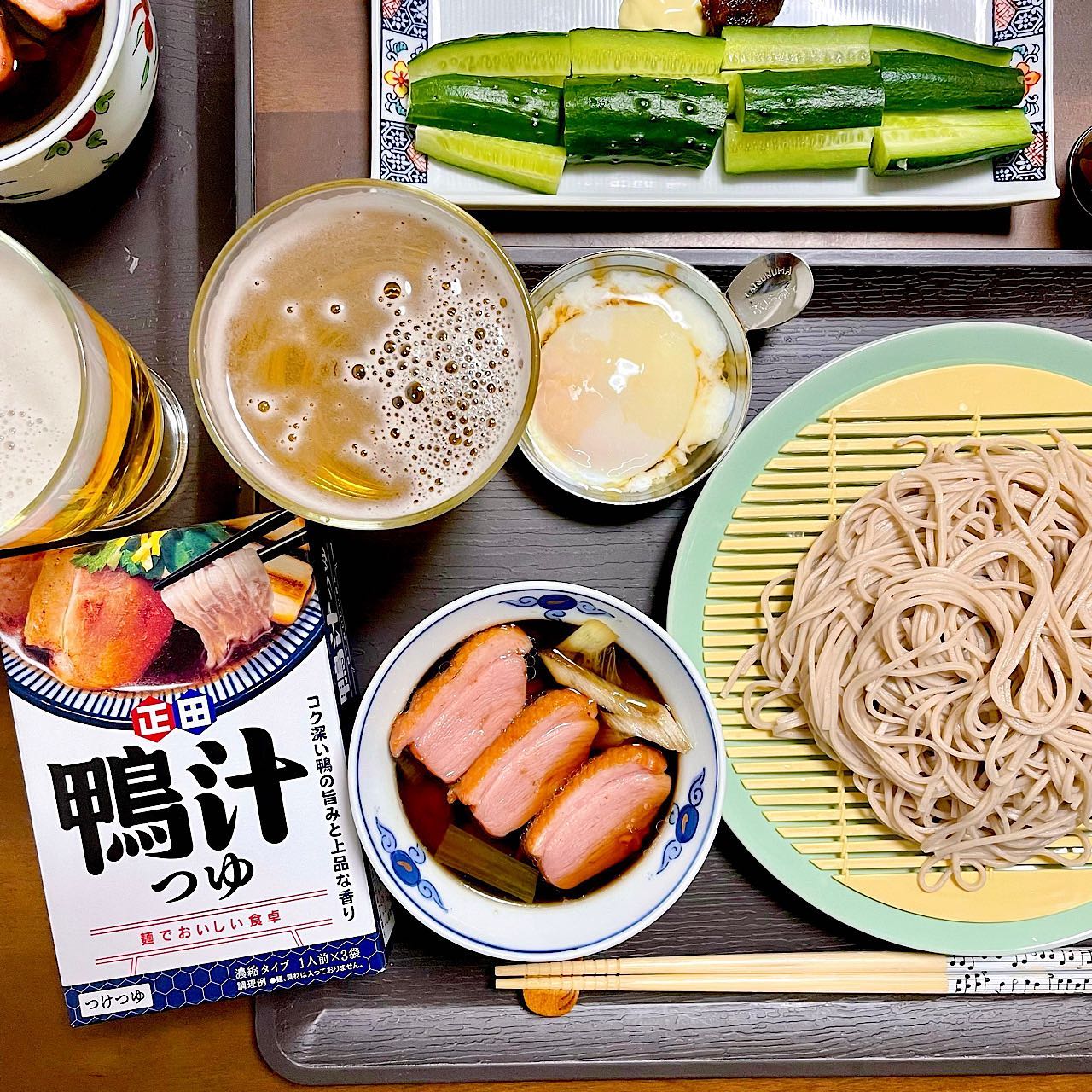 口コミ投稿：Soba noodles for dinner on new year’s eve☺️🍜🦆今さらですが昨年末我が家の年越し蕎…