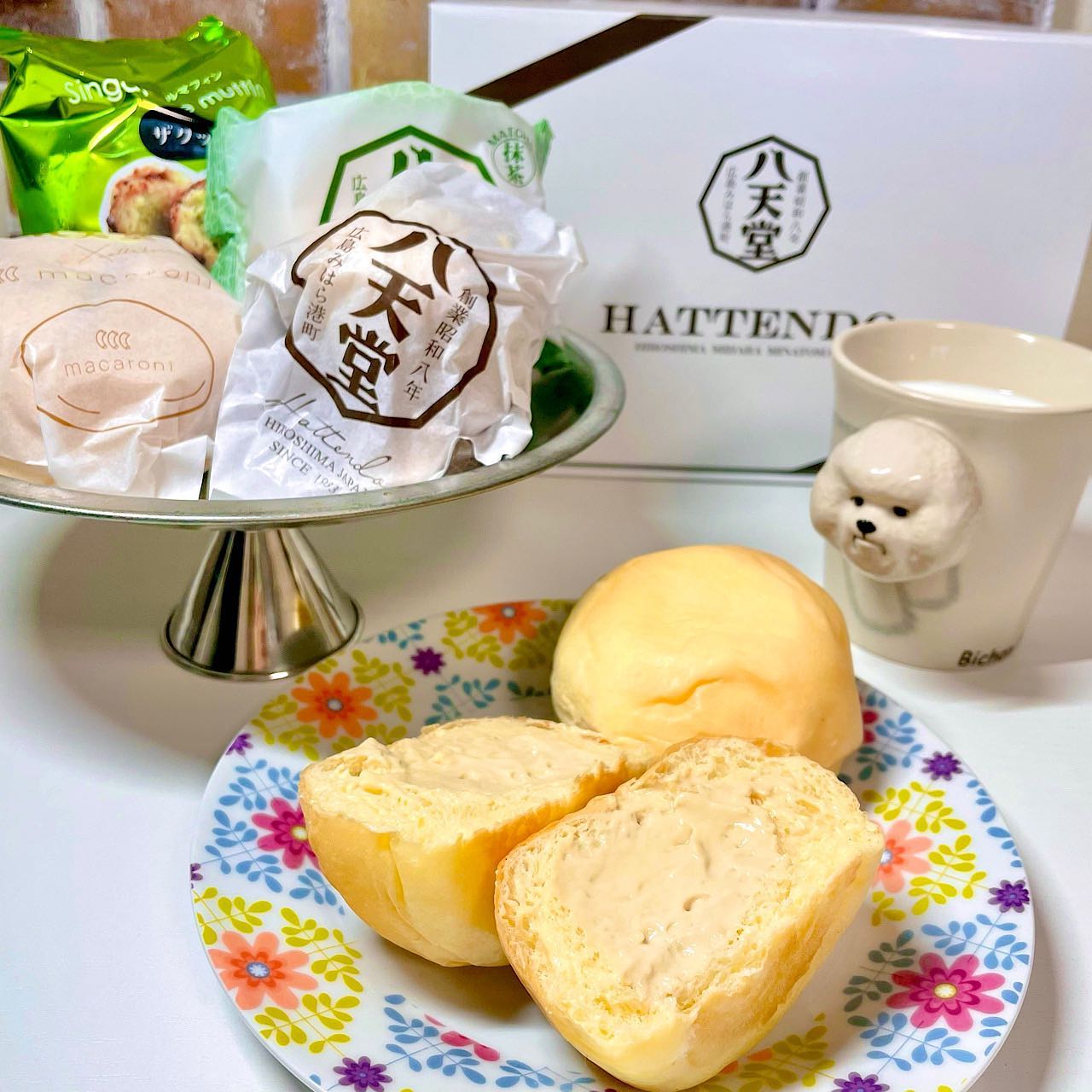 口コミ投稿：Super yummy cream buns🤤💓株式会社八天堂さん( @hattendo_official )の「お楽しみレ…