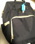 マザーズバッグに着けていた子供のバッチが紛失🤦‍♀️🤦‍♀️🤦‍♀️また作成してつけようかな😱#みんなのバッジ #缶バッジ #缶バッジ作り #マグネット #DIY #オリジナル缶バ…のInstagram画像