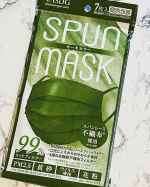 .#ISDGマスク #医食同源ドットコムマスク @isdg_japanSPUN MASK(スパンマスク) 7枚入 #カーキスパンレース製法の#不織布を使用することで 上質な…のInstagram画像