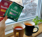 久々のルイボスティーで#ほっとひと息#生葉ルイボスティープーアル茶の独特感はあんまり感じなく確かに日本の緑茶のような飲みやすい口当たり。#プレミアムルイボスティー…のInstagram画像