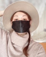 .♡@isdg_japan ...長時間の外出の時は必ずこの不織布マスクをつけてます。...《SPUN MASK スパンマスク　7枚入ブラック》　　　　　　…のInstagram画像