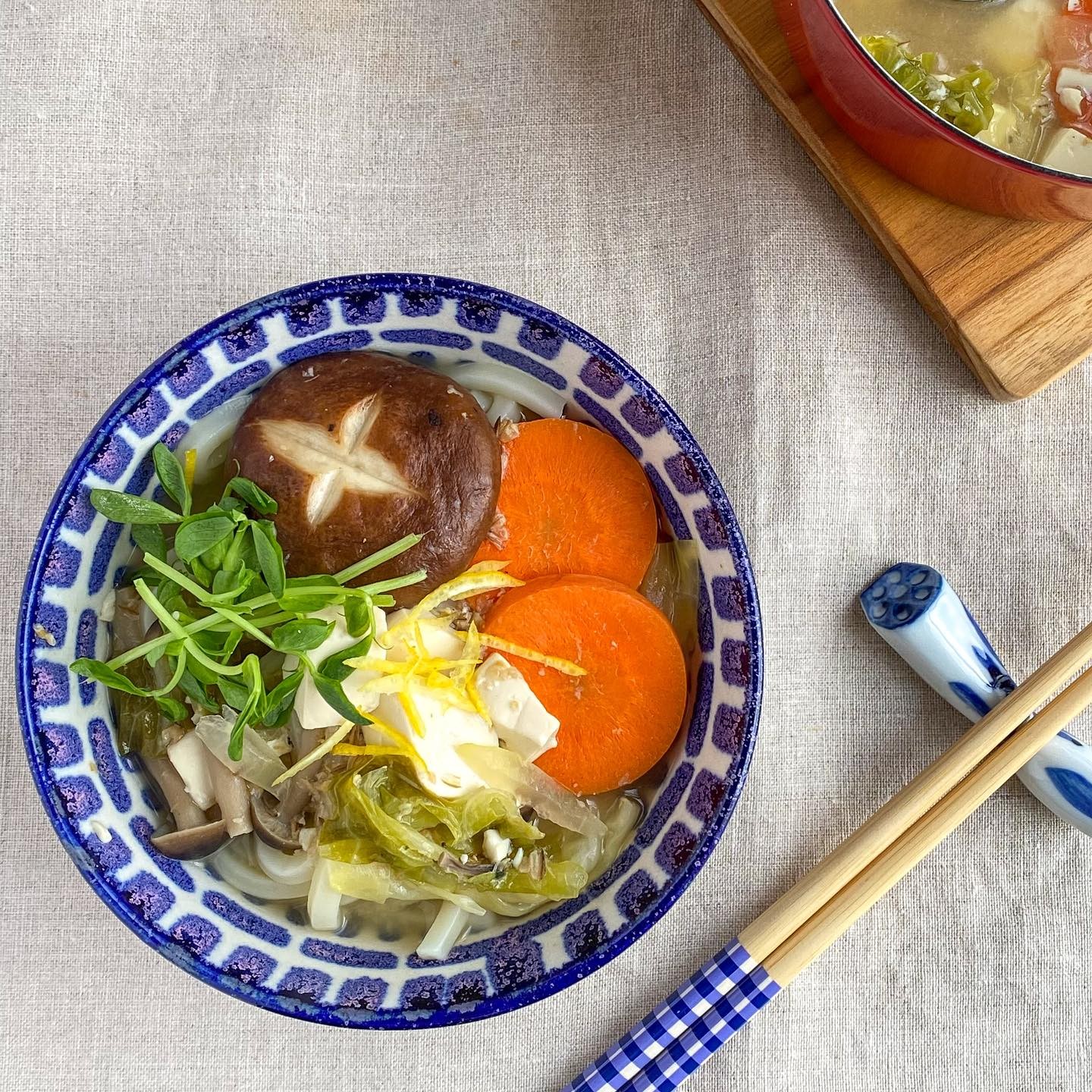 口コミ投稿：。🍲お鍋の〆うどん旨みがたっぷりしみ込んだ#〆うどん 。お鍋を最後までまるごと楽し…