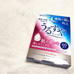 ダブル機能性表示食品「うるすやリッチ」が届きました♡GABAとグルコシルセラミドという成分が含まれていて、1.睡眠の質（眠りの深さ）の向上2.肌の潤い（水分）を逃しにくくする効果が…のInstagram画像