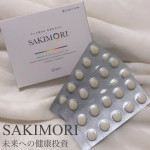 𖧷 SAKIMORI 𖧷・・・✧ Product ✧SAKIMORI価格：¥8,100(税込)容量：30日分箱タイプ・・・✧ 使用感•感想 ✧未来への健…のInstagram画像