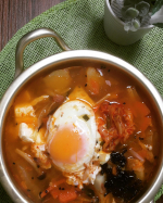 #すんどぅぶ #韓国#韓食 #韓国鍋 #めちゃ韓国#野菜をMOTTO #野菜をもっと #スープ #モンマルシェ #野菜スープ #monipla #monmarche_fanのInstagram画像
