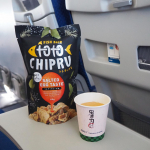 ⁡⁡【トトチップる　ソルテッドエッグ味　60g.】⁡⁡お気に入りのトトチップる♫⁡⁡ロカボ＆コラーゲン、美味しく食べて美しく😊飛行機のお供に持っていきました✨や…のInstagram画像