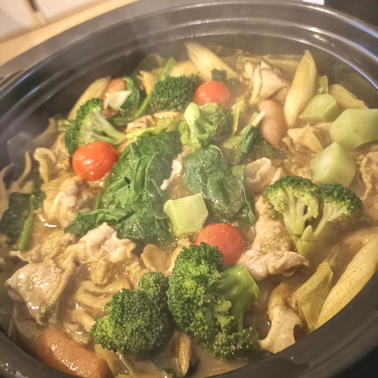 口コミ投稿：マルサンの鍋つゆいただきました「若鯱屋監修　カレー鍋スープ720g」「火の国華れ監…
