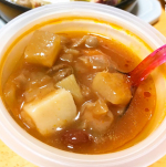 ☻☻☻☻☻☻☻☻☻☻野菜が少ないかもって心配な日でも#野菜をmotto  のゴロゴロなスープで野菜を食べるよー(*´꒳`*)♡..私はミネストローネ♡🍅…のInstagram画像