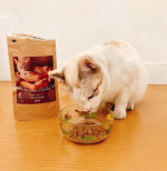 「キャットスタンス　メインフードセット」（鹿肉ドライ1、鹿肉ウェット、ひめ鯛ウェット）✨国産無添加キャットフード「キャットスタンス」の人気の3種❤️カリカリタイプは野生鹿肉を使ったドラ…のInstagram画像