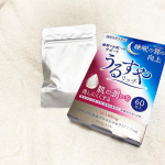 ダブル機能性表示食品「うるすやリッチ」続けて飲んでいます😊サプリメントの中にはGABAとグルコシルセラミドという成分が含まれていて、睡眠の質の向上や肌の潤いを逃しにくくする効果があ…のInstagram画像