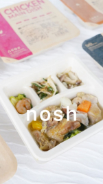 【nosh-ナッシュ】は自社専属の管理栄養士とシェフが開発したヘルシーで美味しい冷凍のお弁当を定期宅配してくれるサービス🌿糖質30g以下、塩分2.5g以下の基準で作られているか…のInstagram画像