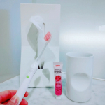 『イオン歯ブラシ&アイオニックビューティジェル🎵』イオン歯ブラシメーカーのアイオニックから新発売したハミガキジェル✨💛Point💛1️⃣ドライマウス予防✨ヒアルロン酸配合で口の…のInstagram画像