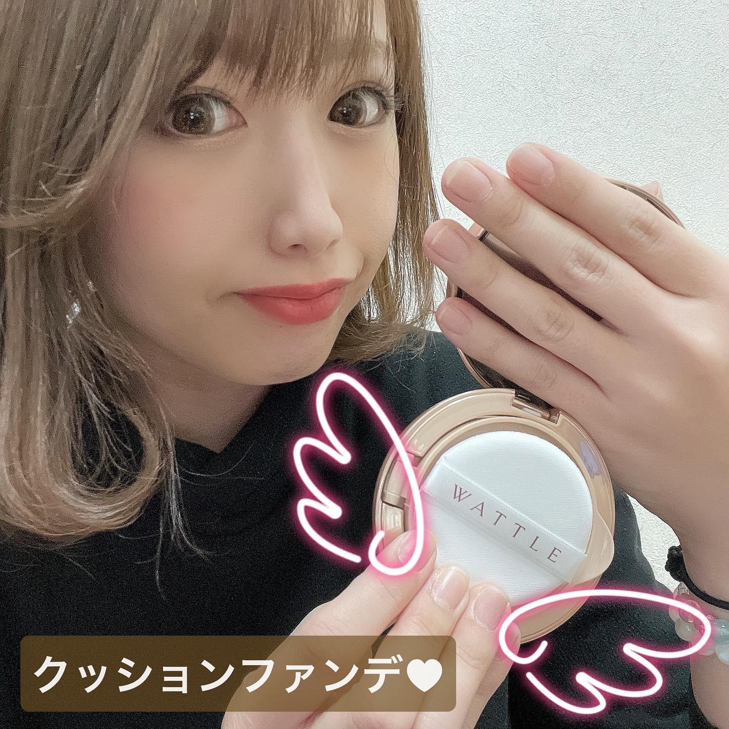口コミ投稿：．ホコニコ様からの御提供🌟《WATTLEクッションファンデーション》のご紹介をいたしま…