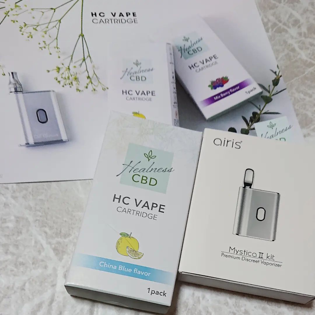 口コミ投稿：健康コーポレーション株式会社様よりHC VAPE お試しさせていただきました💕高濃度CBD…