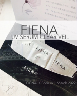FIENAUV SERUM CLEAR VEIL 本日3/1 TUE 先行販売ホメバオウ化粧品様の新ブランド FIENAのUVセラムクリアヴェールをお試しさせていただきました♪…のInstagram画像