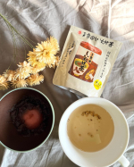 こんぶ茶生誕104年目「元祖こんぶ茶」の玉露園の玉露園しいたけ茶椎茸の味が香ばしく出しがきいていてそのまま飲むのも美味しいです😉アレンジレシピとして茶碗蒸しなど色んな調味料としても…のInstagram画像