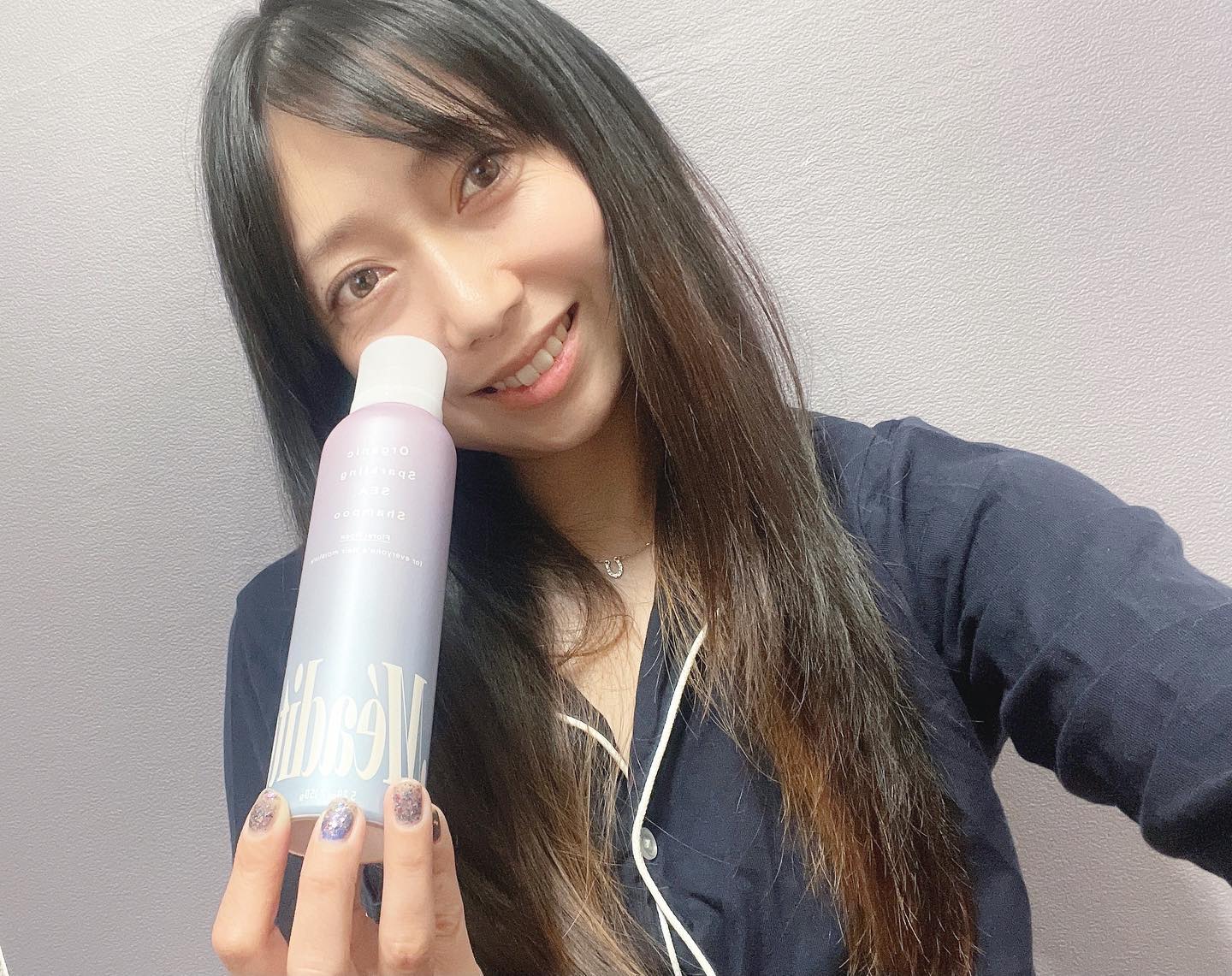 口コミ投稿：パジャマで失礼します🤪ハンドブローの手ぐしでこの仕上がり✨✨わかりやすいのはpic❻ˎˊ…