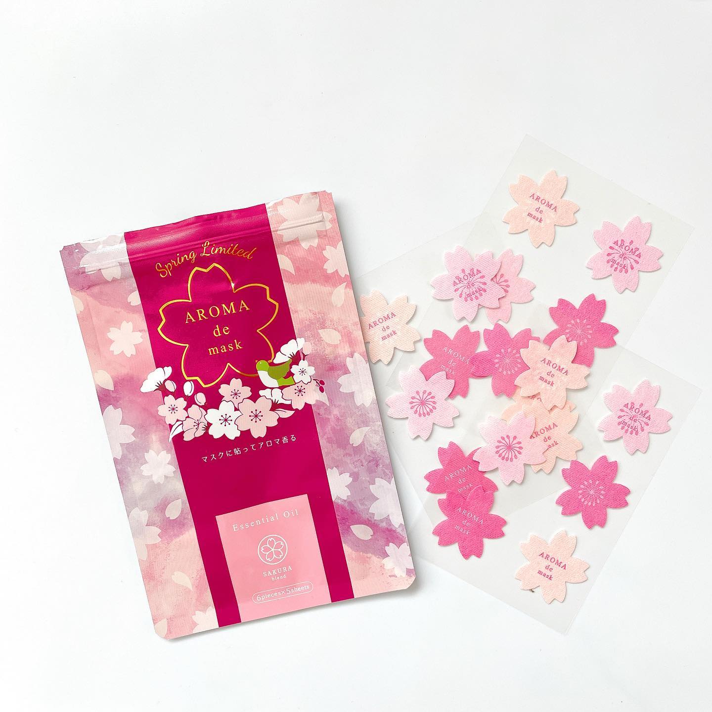 口コミ投稿：🌸⁡⁡富士産業株式会社𝑊𝐸𝐿𝐿𝐵𝐸𝑆𝑇𝐴𝑅𝑂𝑀𝐴 𝑑𝑒 𝑚𝑎𝑠𝑘(ｱﾛﾏﾃﾞﾏｽｸ)桜限定ﾃﾞｻﾞｲﾝ@wellbest_officia…