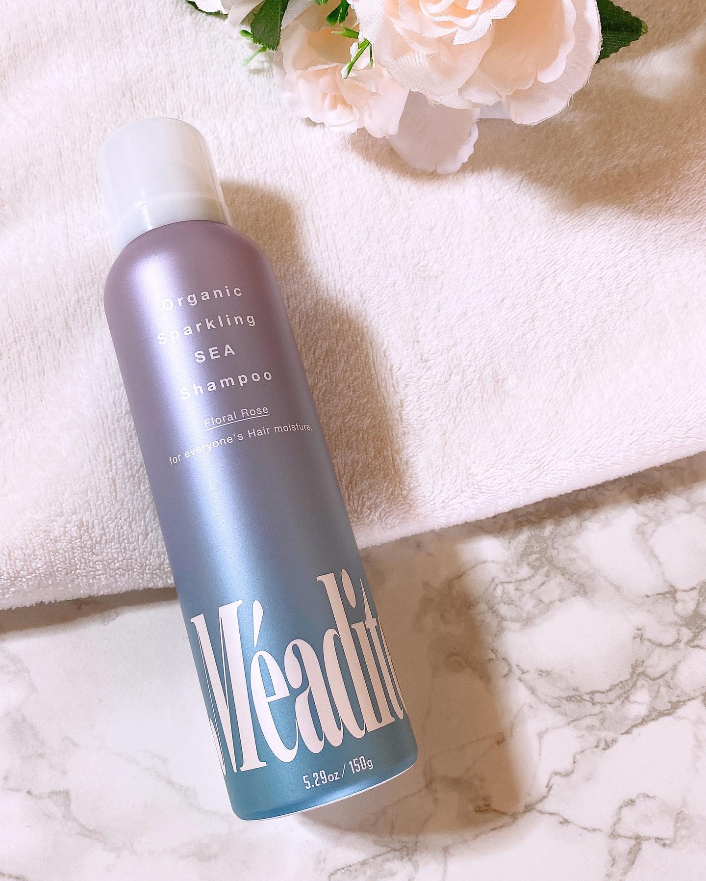 口コミ投稿：オーガニックスパークリングシーシャンプー「Meadite（メディテ）」使ってみました🛁🌿…