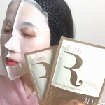 ♡3D立体製法のシートマスクを初めて使ってみました❥☙ 原沢製薬さんが品質と美容成分にこだわり抜いて作った美容シートマスクです🌿2枚の生地をセンターラインで繋ぎ合わせているので肌の…のInstagram画像