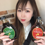 なんか、メープルシロップって子供の頃の憧れだったりしませんか？😍✨✨✨今も、私はレアなイメージなのだけどパンに付けちゃったきゃ🥰幸せ気分🔥🔥💕💕#ロイヤルユキ #メープルシロップ …のInstagram画像