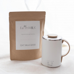 ＊＊＊@earth.milk.cafe 様のEarth MILK『オーツミルクベース』を作ってみました🥺💕自分でオーツミルクが作れるキットがあるなんて🤭💕市販のオーツミルク…のInstagram画像