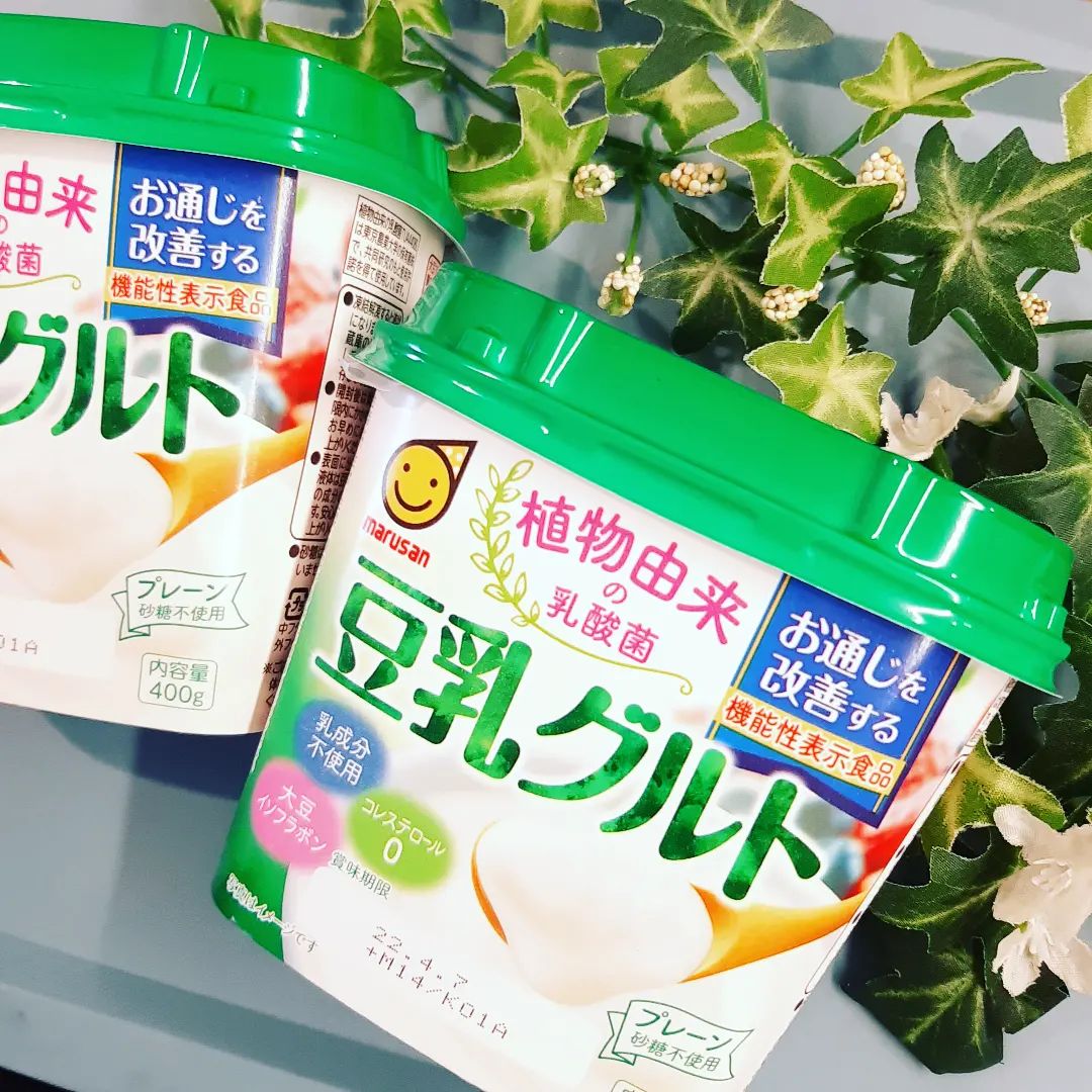 口コミ投稿：本日の商品はマルサン豆乳グルト 機能性表示食品　です。最近ダイエットも兼ねて、牛…