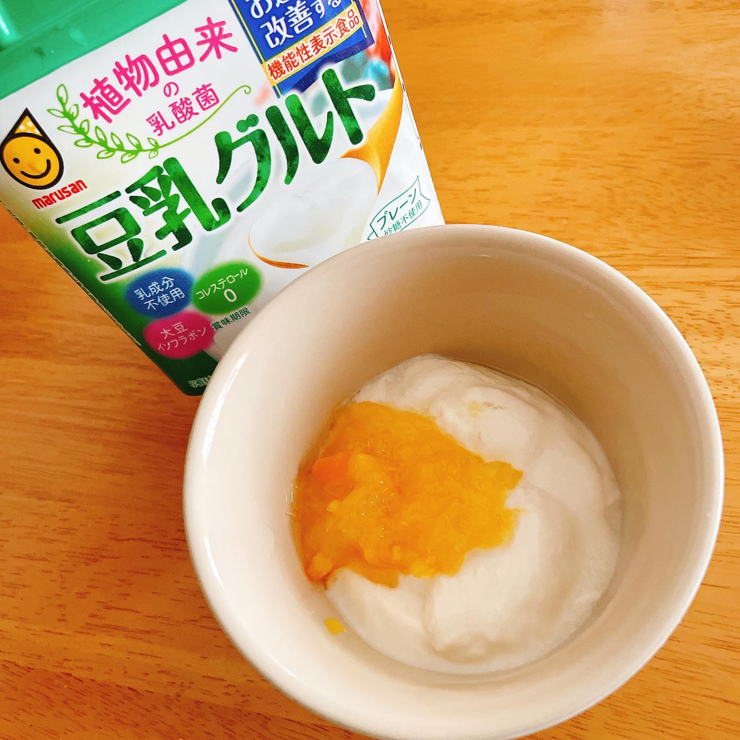口コミ投稿：@marusanai_official 様より。#豆乳グルト お試しさせて頂きました！まずはそのまま…