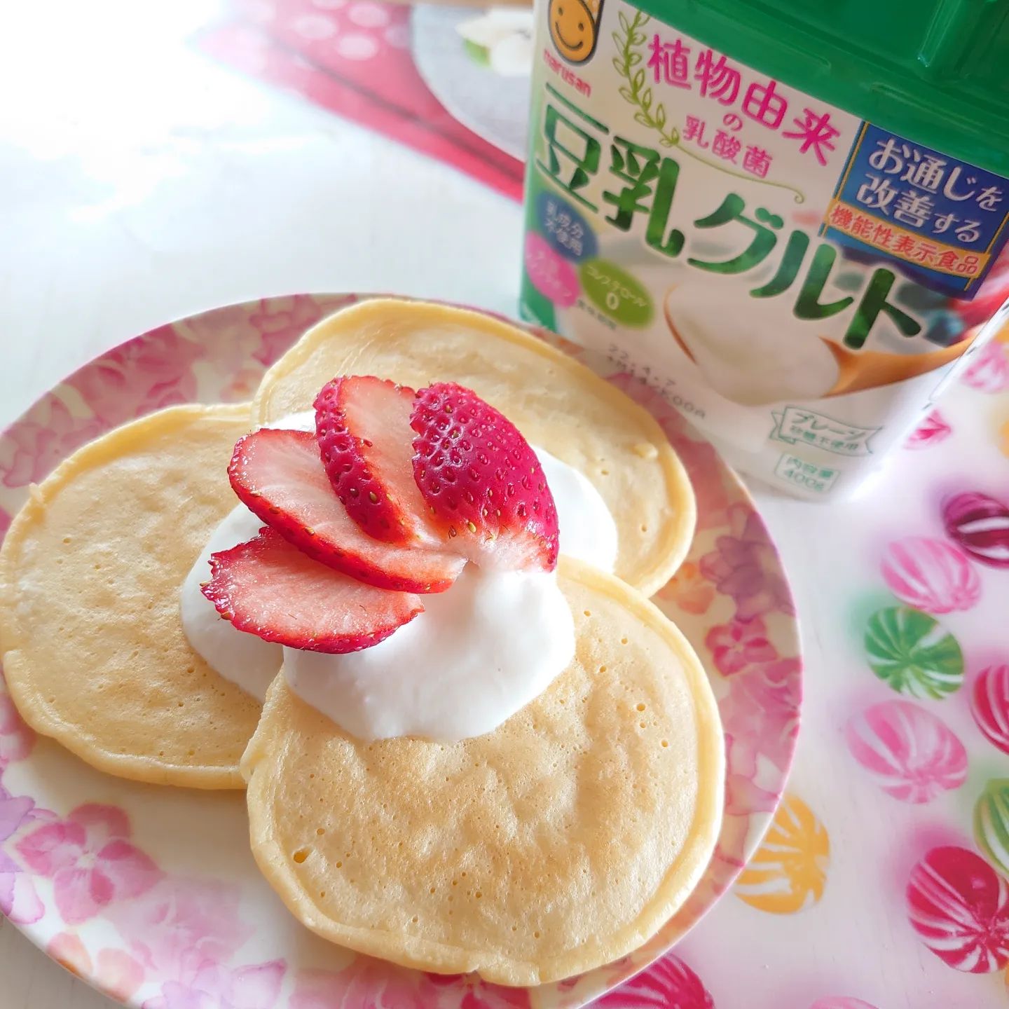 口コミ投稿：マルサンアイの豆乳グルト🍀豆乳と植物由来の乳酸菌から作られています🍀豆乳グルトを2…