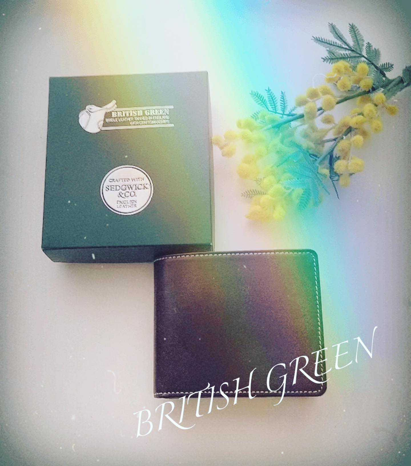 口コミ投稿：今日はBRITISH GREEN 英国製ブライドルレザー 二つ折り 財布¥11,000をお試しさせて頂…