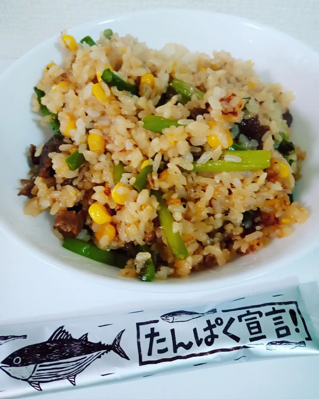 口コミ投稿：我が家の食事のニューヒーロー《たんぱく宣言》の紹介ですおそらく名付け親は、某○ん…