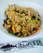 我が家の食事のニューヒーロー《たんぱく宣言》の紹介ですおそらく名付け親は、某○んぱく宣言のお歌が好きだったのか、商品名にインパクトをもたせたかったのでしょうねぇ、一回聞いたら忘れません。覚…のInstagram画像