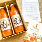 ✳︎奇跡の人参ジュース🥕瓶入りって特別感あっていいですよね✨ファスティングに人参ジュースを🍹キレイなオレンジ色でフレッシュ✨スムージー飲んでるみたい🥕青くさくなく、甘みがしっかり感…のInstagram画像