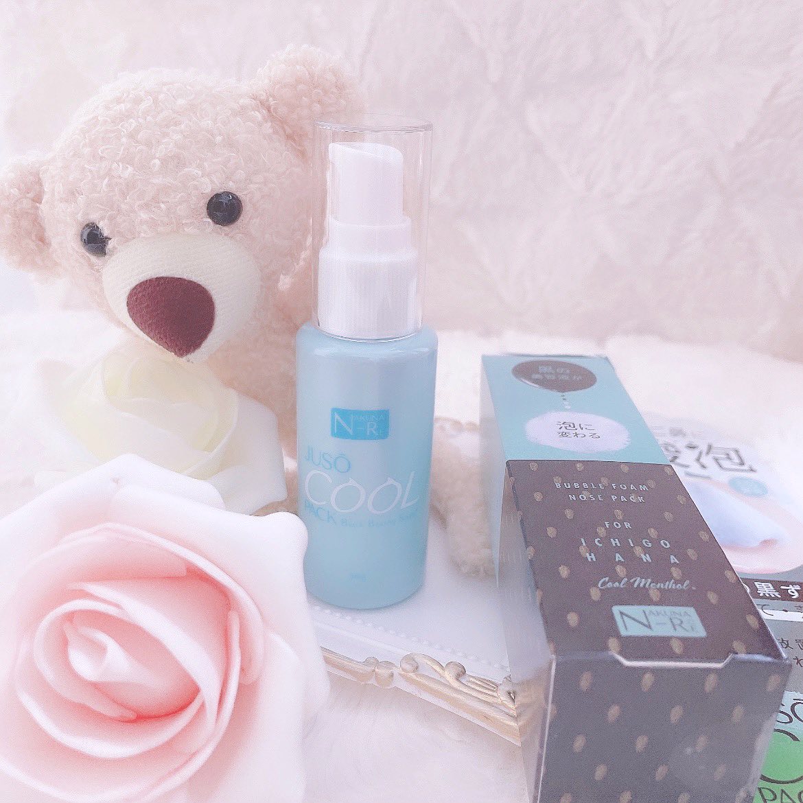 口コミ投稿：.୨୧ ⑅ ୨୧ ⑅ ୨୧ ⑅ ୨୧ ⑅ ୨୧ ⑅ ୨୧ ⑅ ୨୧ ⑅ ୨୧ ⑅ ୨୧冷感タイプの洗い流す泡パック🌸黒くて…