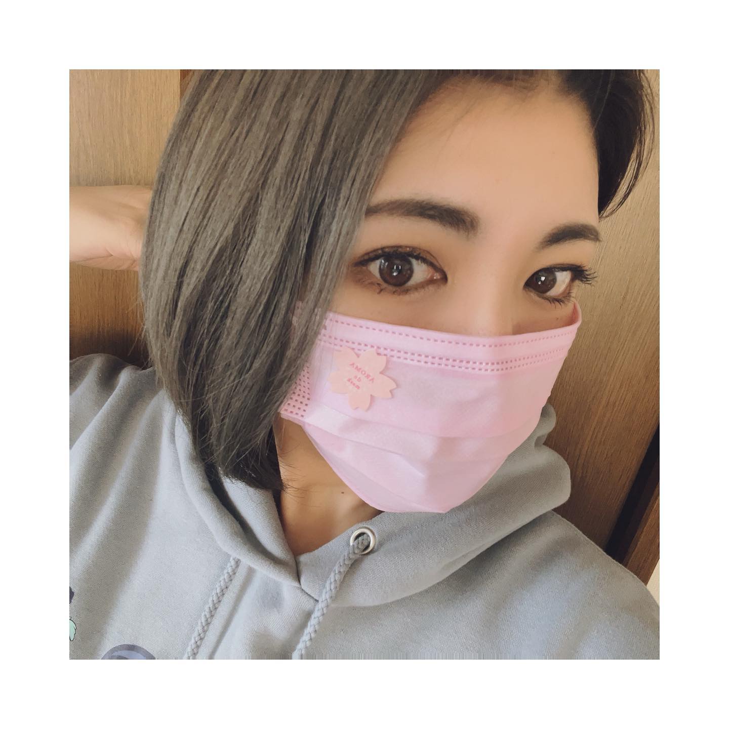 口コミ投稿：✮桜🌸も終わっちゃいましたね!!マスクアロマで気分だけは😍💓#アロマdeマスク #アロマデ…