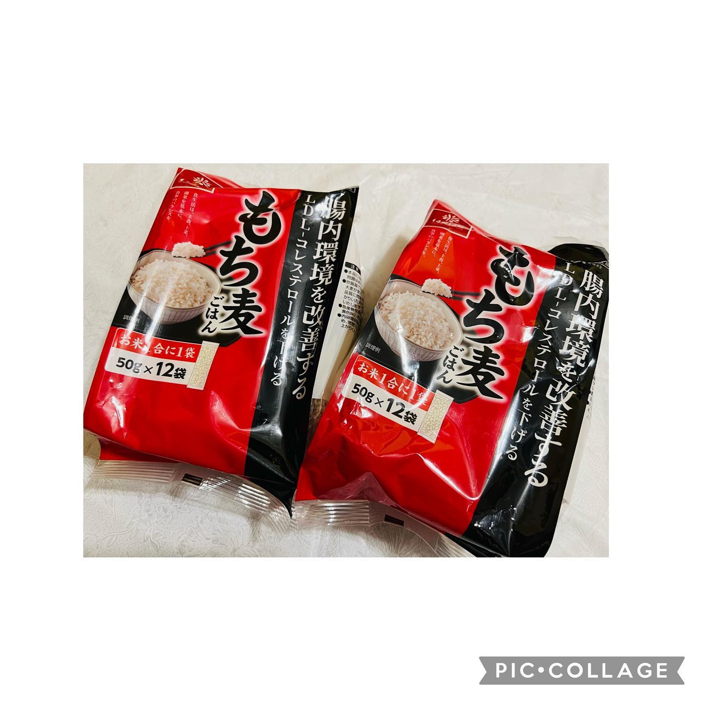 口コミ投稿：#株式会社はくばく 様よりもち麦ごはんの2週間モニターさせていただいております💓以…