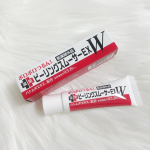 薬用ピーリングスムーサーEXW93.8％美容液配合💕首・胸元・頬のポツポツ（角質粒）・ザラザラの肌荒れに効果のあるピーリングゲル😊塗布して軽くこすると、ポツポツを含めた古い角質…のInstagram画像