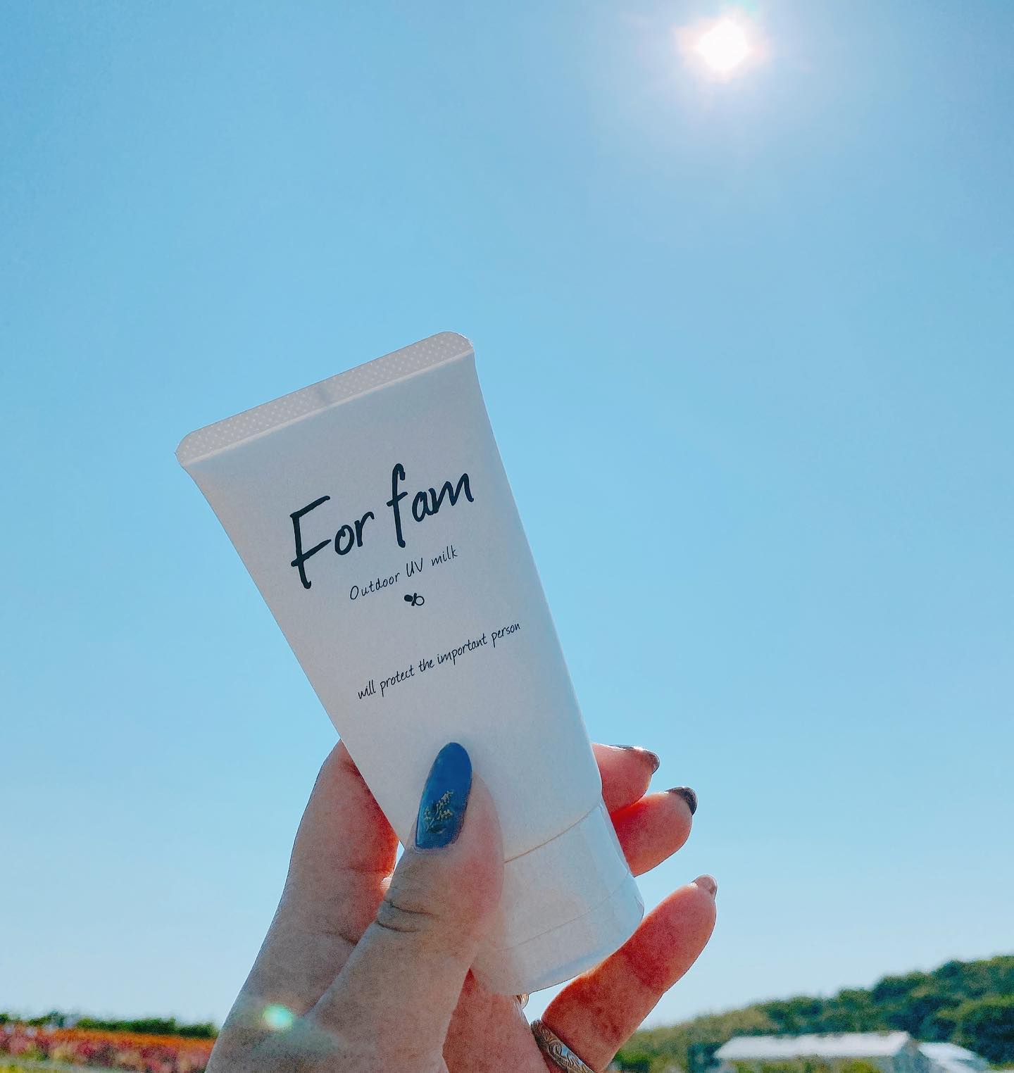 口コミ投稿：.UVミルク × 虫除け『For fam outdoor UV milk』...虫がきらいな100%天然由来成分の…