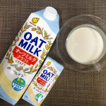 植物性ミルクで牛乳からオーツミルクに置き換えも👌ほんのり甘くて、焼き菓子のようなオーツのフレーバーコーヒーにも紅茶にもピッタリ☕💭オーツミルククラフト1000ml＆200ml…のInstagram画像