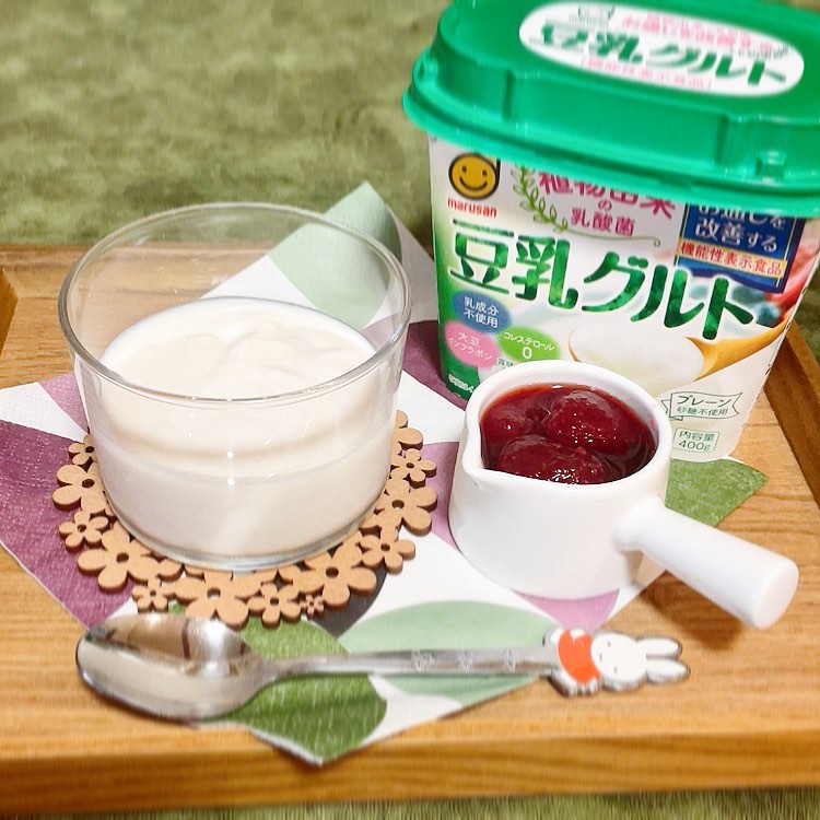 口コミ投稿：モニプラさん企画で⁡マルサンさま　@marusanai_officialの「豆乳グルト」を⁡いただき…