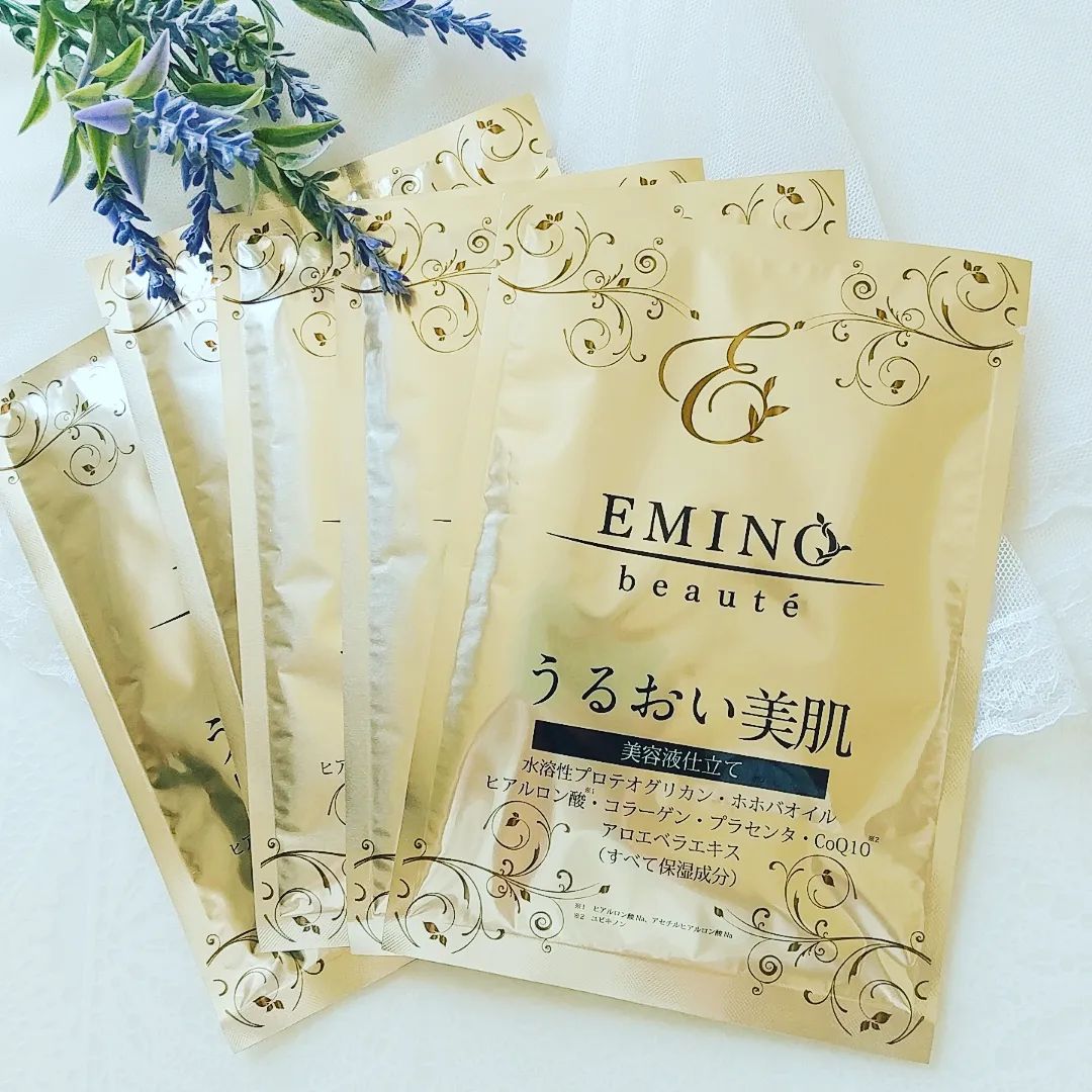 口コミ投稿：🌼自分へのご褒美に🌟#エミーノボーテ　#モイスチャーリッチフェイスマスク　を使って…