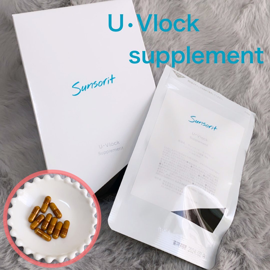 口コミ投稿：𖧷 Sunsorit 𖧷・・・✧ Product ✧SunsoritU•Vlockサプリメント価格：¥7,020容量：30粒…