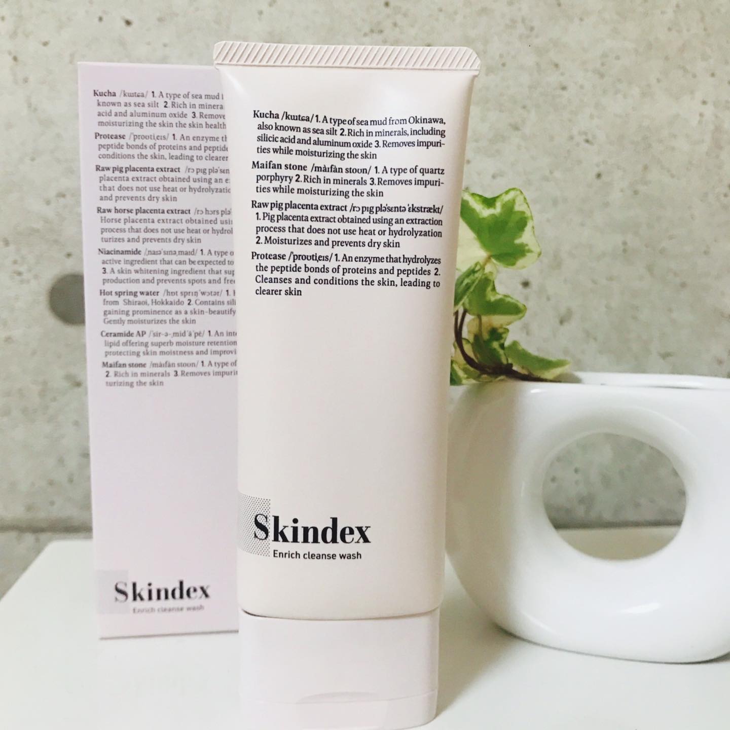 口コミ投稿：Skindexエンリッチクレンズウォッシュを試してみました。洗顔・毛穴ケア・角質ケア・…
