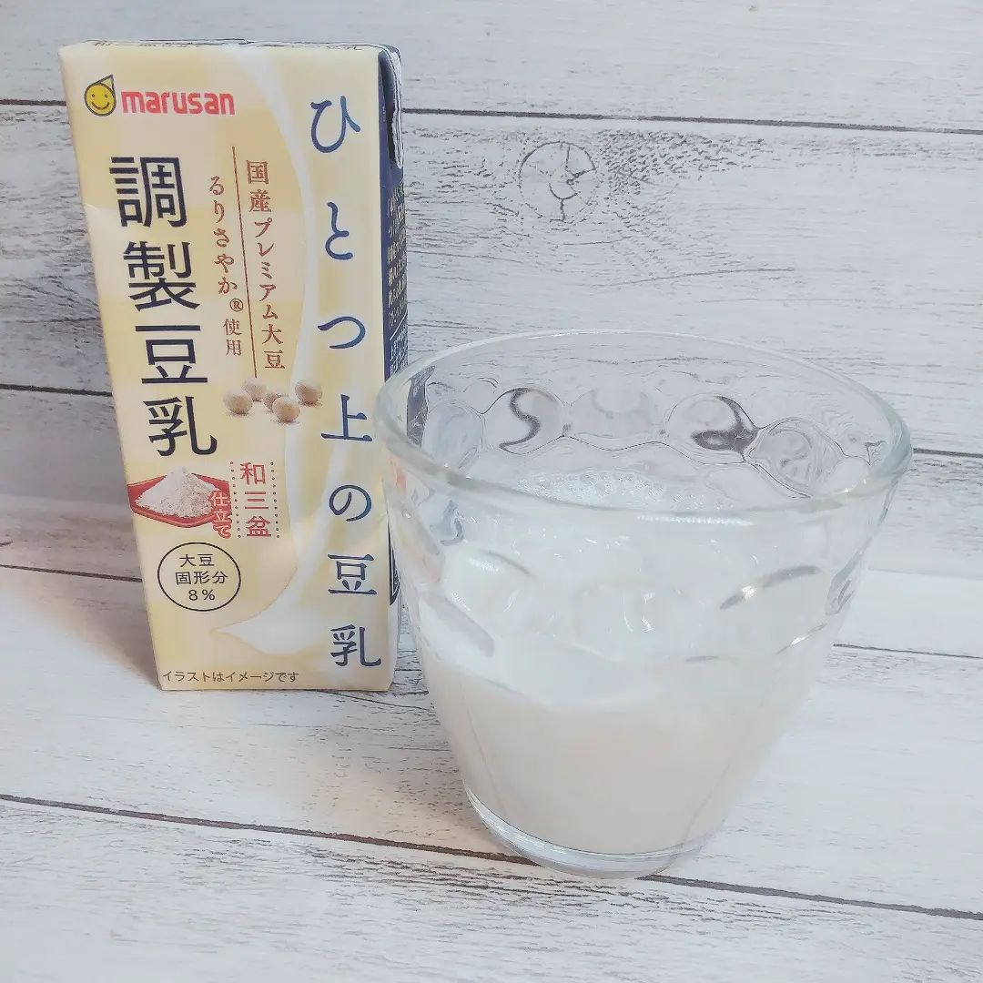 口コミ投稿：【 ひとつ上の豆乳 調製豆乳和三盆仕立て 】●200ml●マルサンアイ@marusanai_official…
