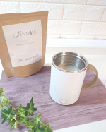 Earth MILKさんの手作りオーツミルクキットで「オーツミルク」を作ってみました♪..専用ケトルと「オーツミルクベース」で作ります。原料はオーツ麦と酵素だけの、カラダと地球にお…のInstagram画像